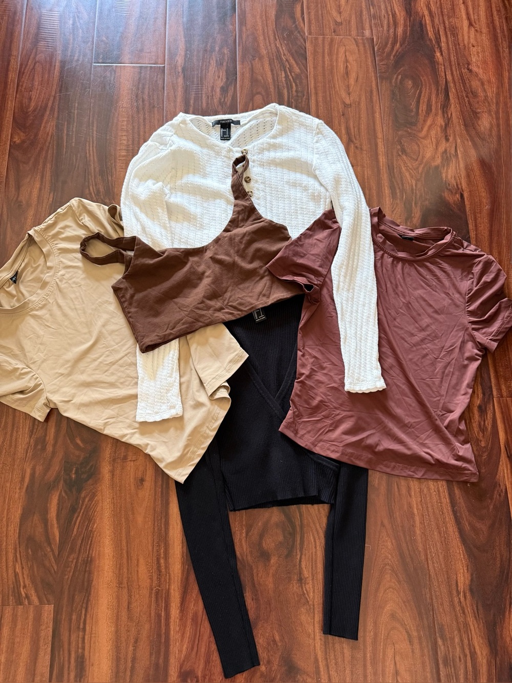 Lot of neutral summer tops size S